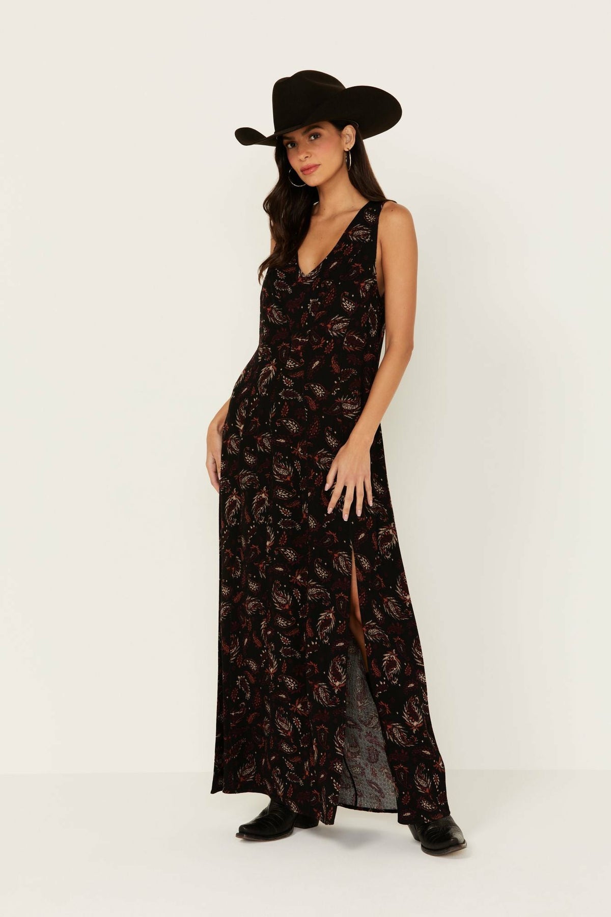 Idyllwind Wayside Paneled Maxi Dress