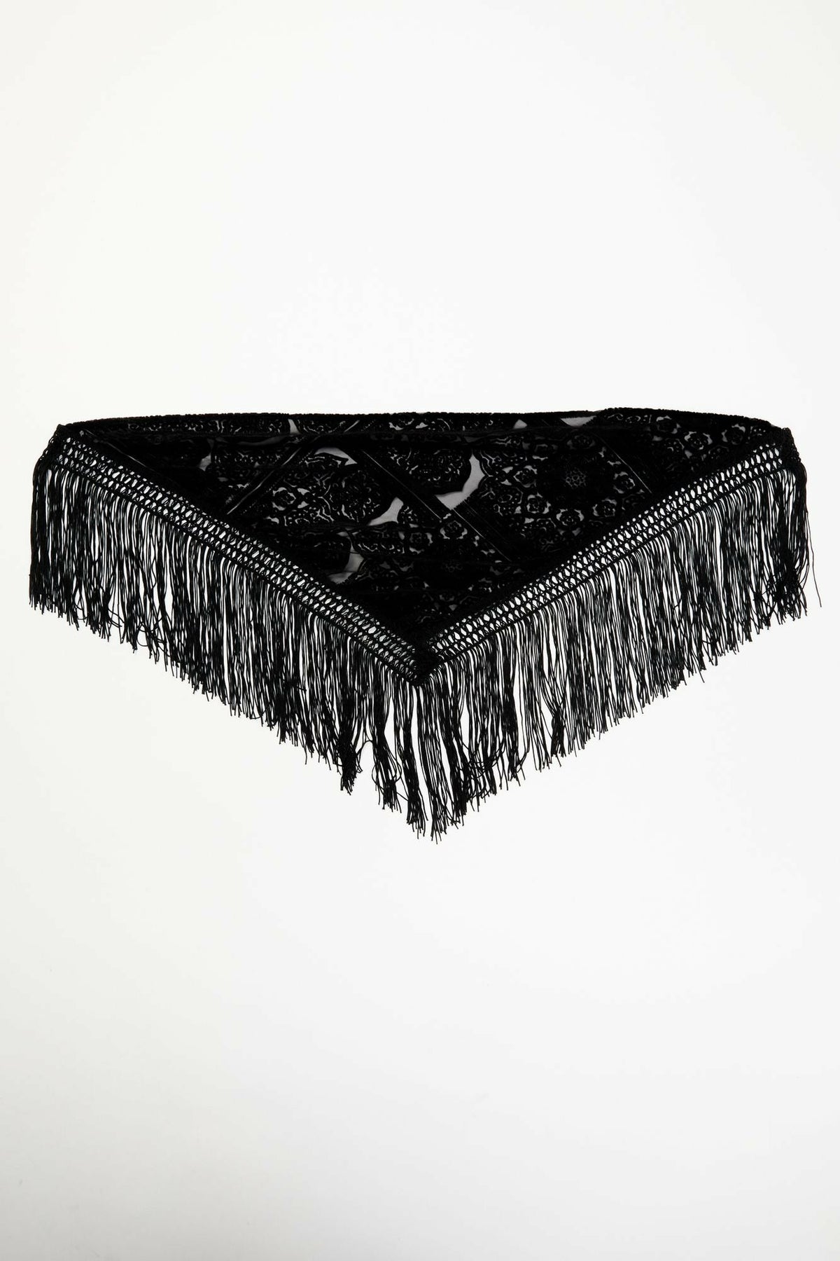 Idyllwind Camillia Velvet Burnout Fringe Scarf