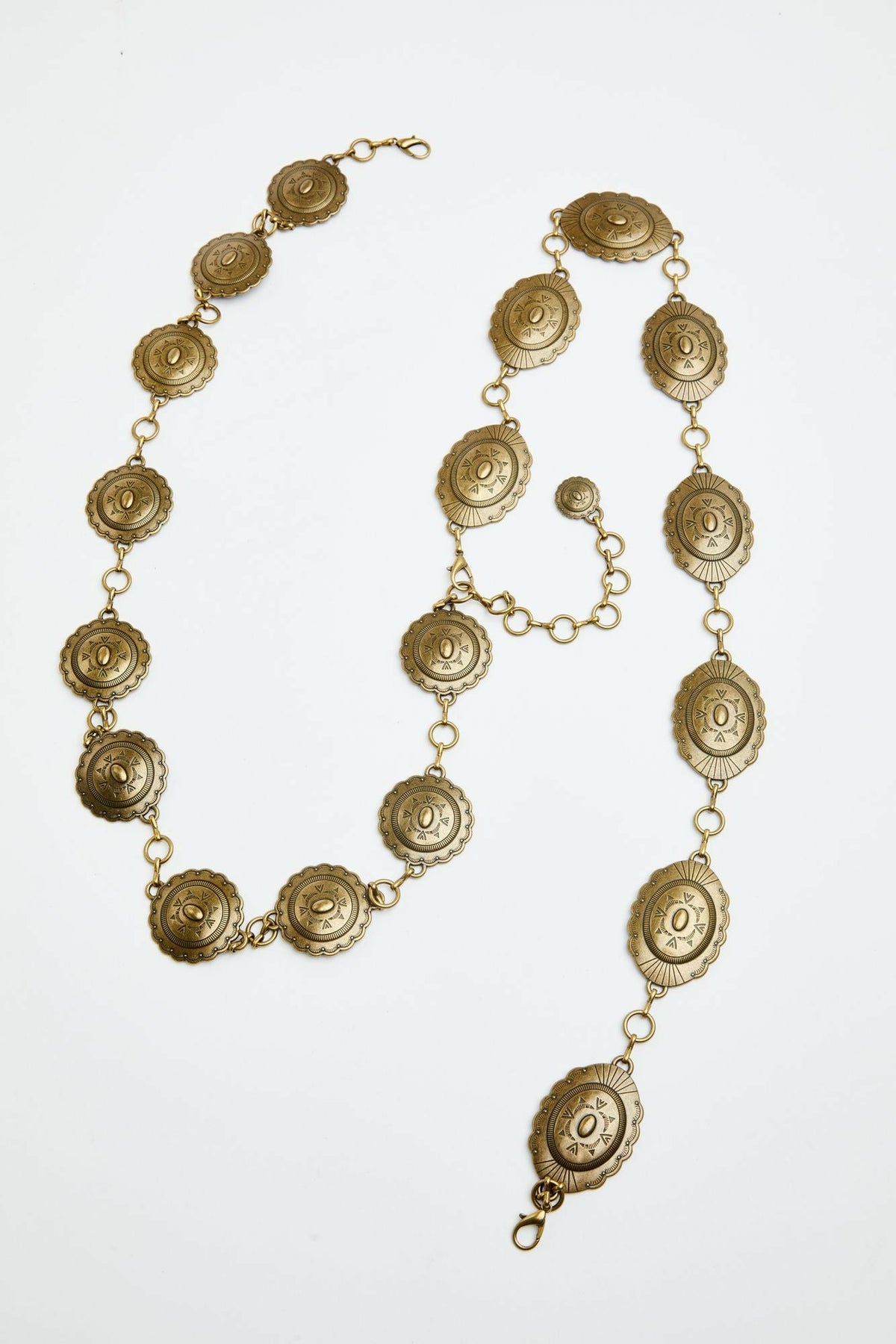 Idyllwind Silver Spur Gold Chain Belt