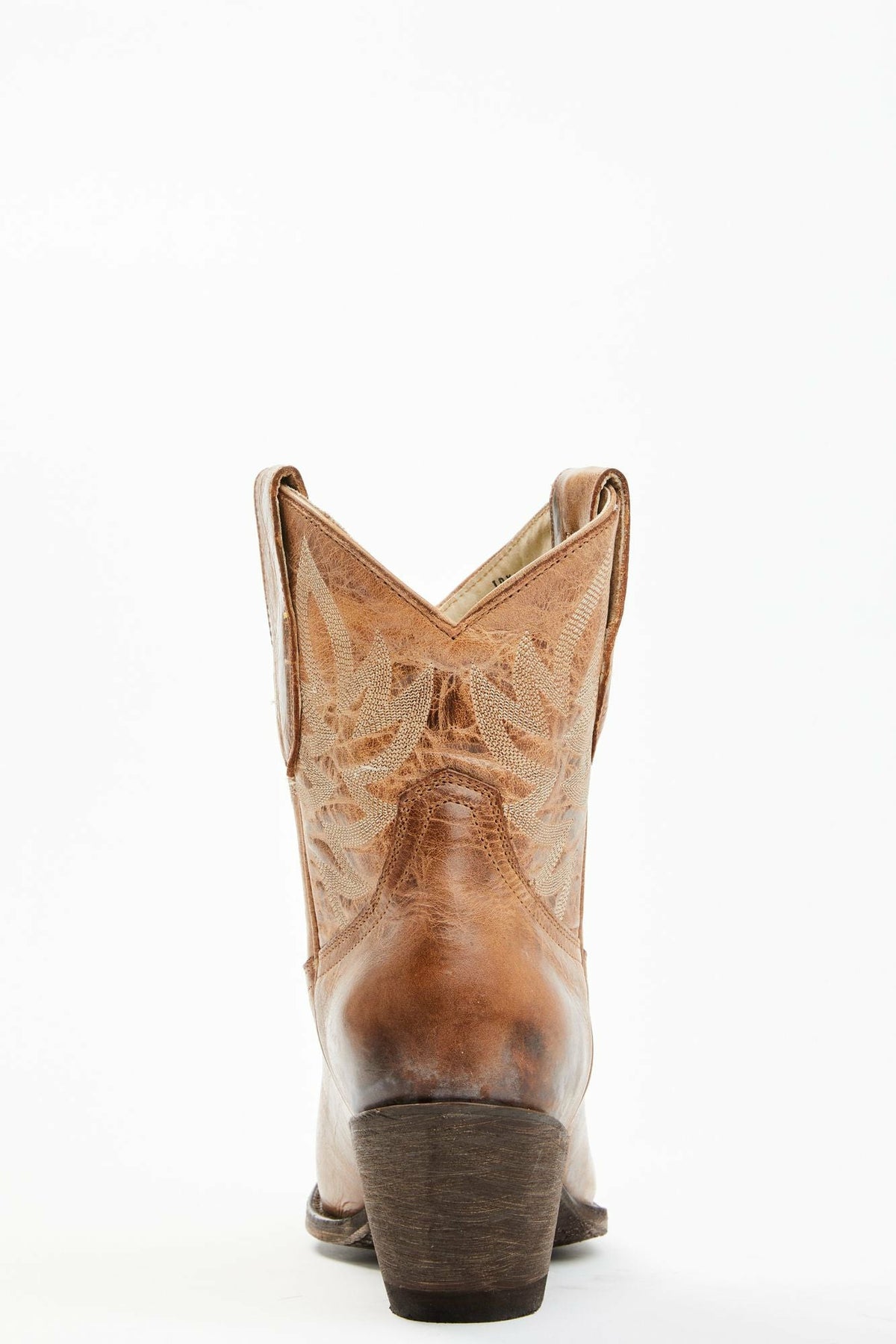 Idyllwind Wheels Dublin Taupe Leather Western Booties - Round Toe