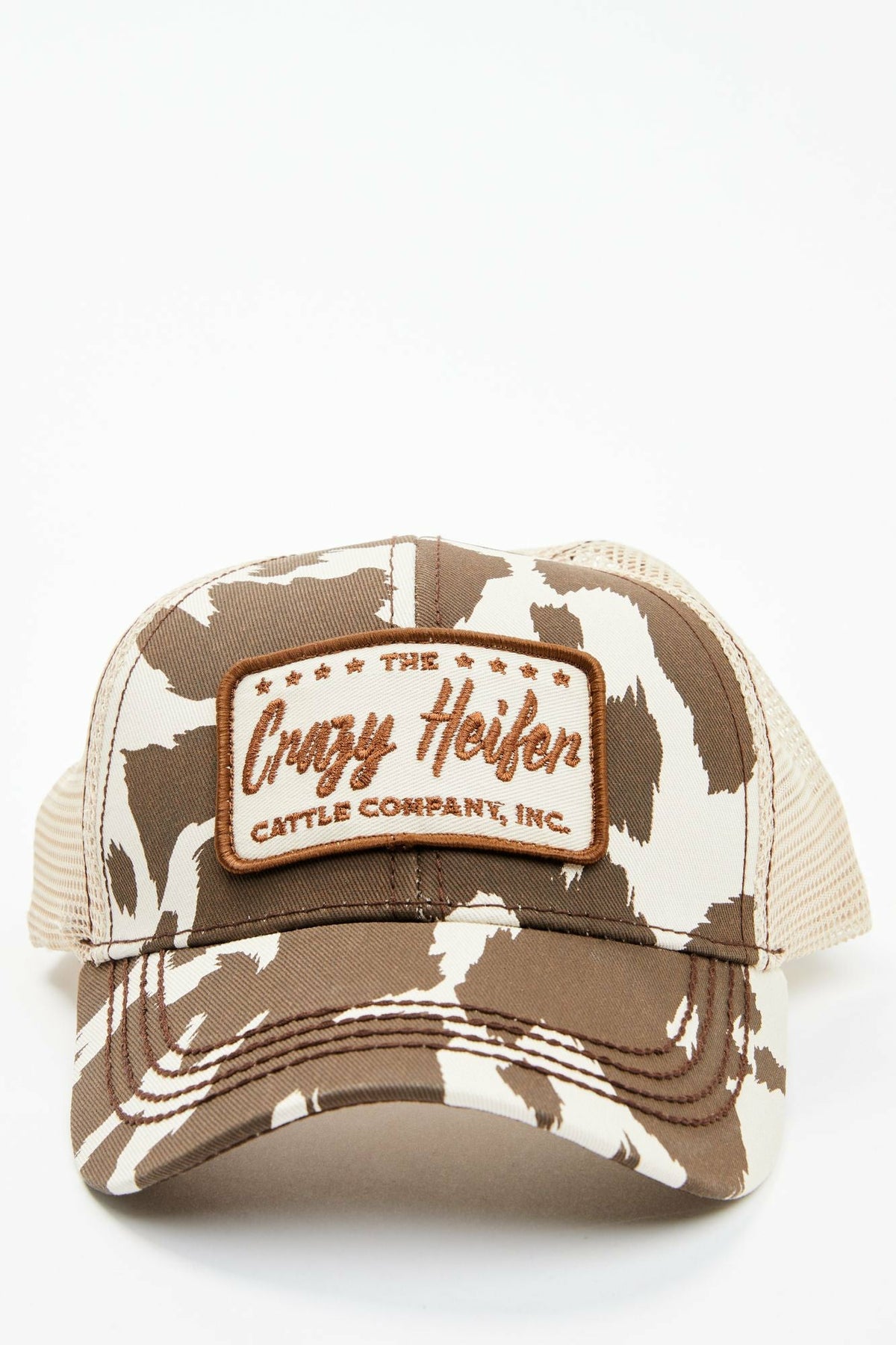 Idyllwind Crazy Heifer Cow Print Baseball Cap