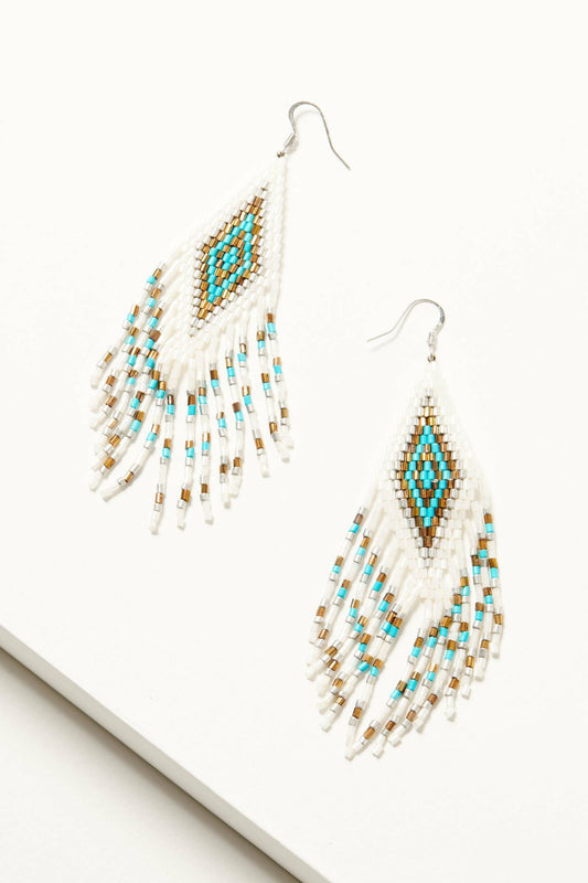 Idyllwind Blanco River Beaded Fringe Earrings