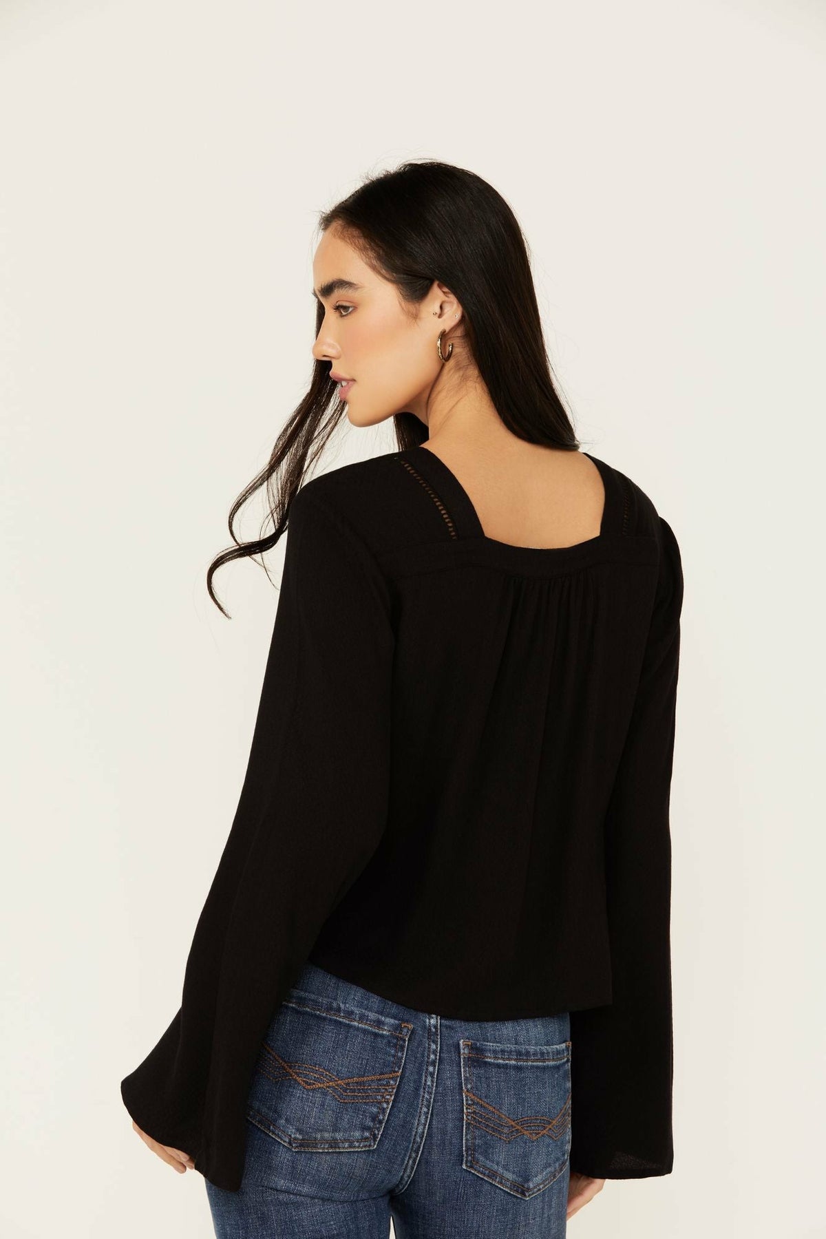 Idyllwind Cedar Lace-Up Top