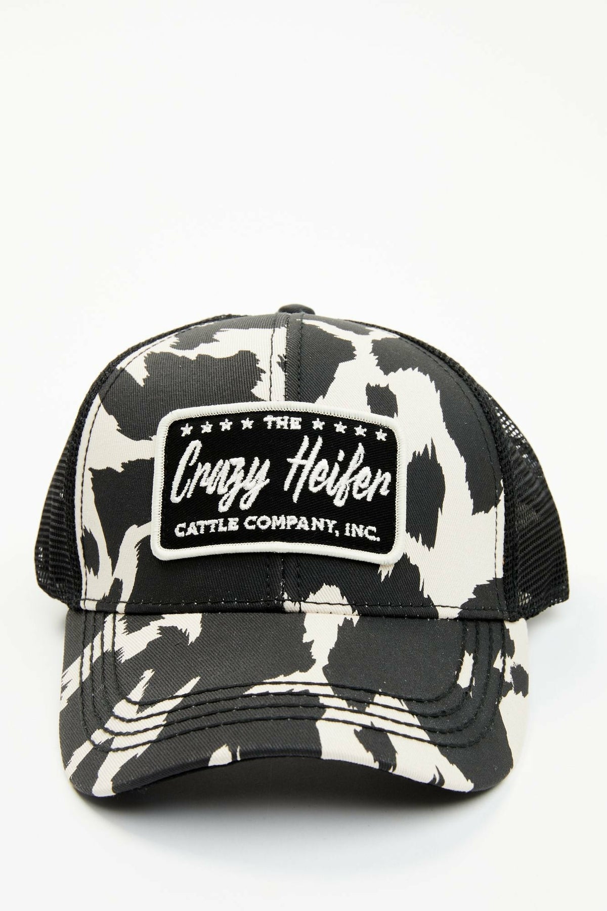 Idyllwind Crazy Heifer Cow Print Baseball Cap