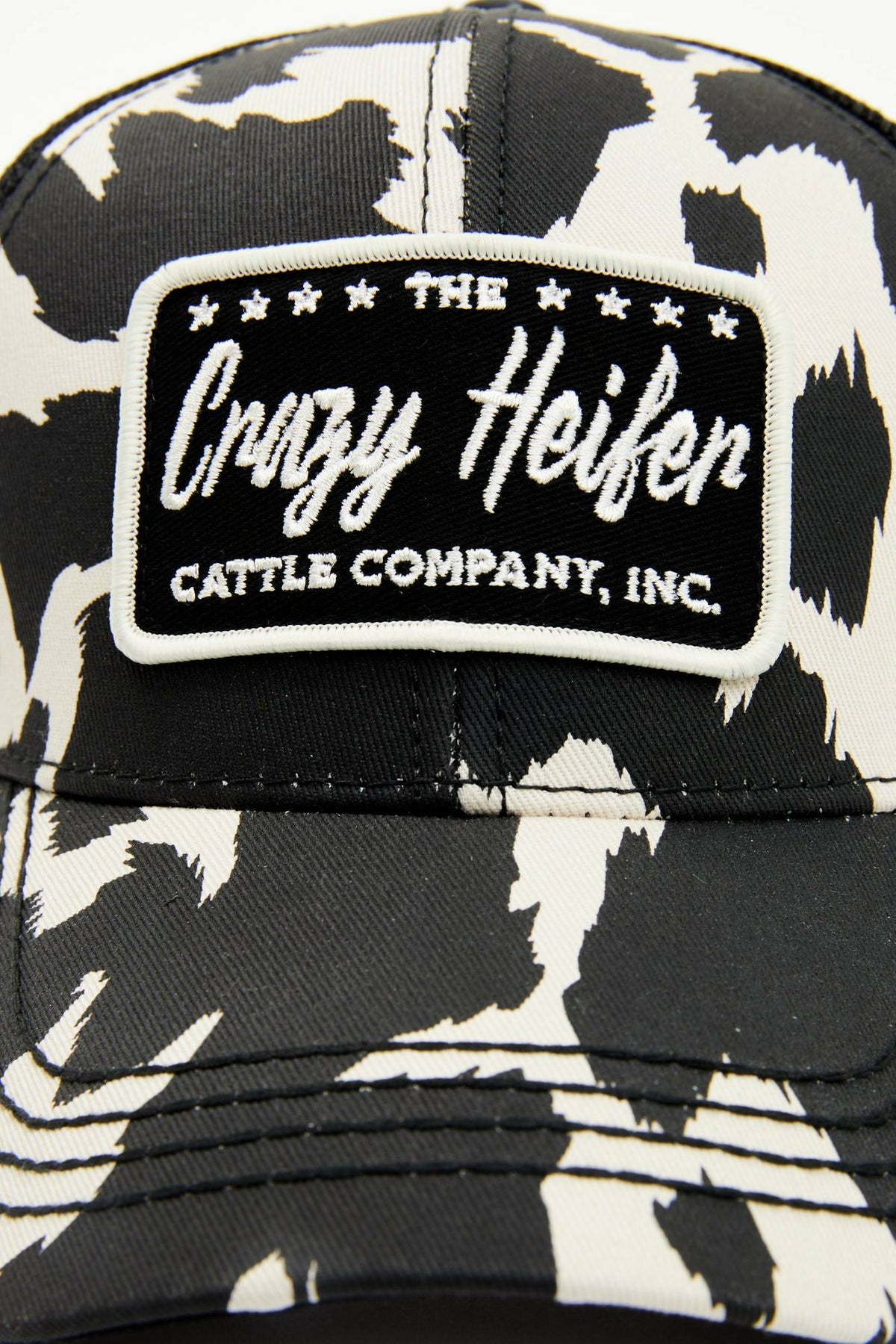 Idyllwind Crazy Heifer Cow Print Baseball Cap