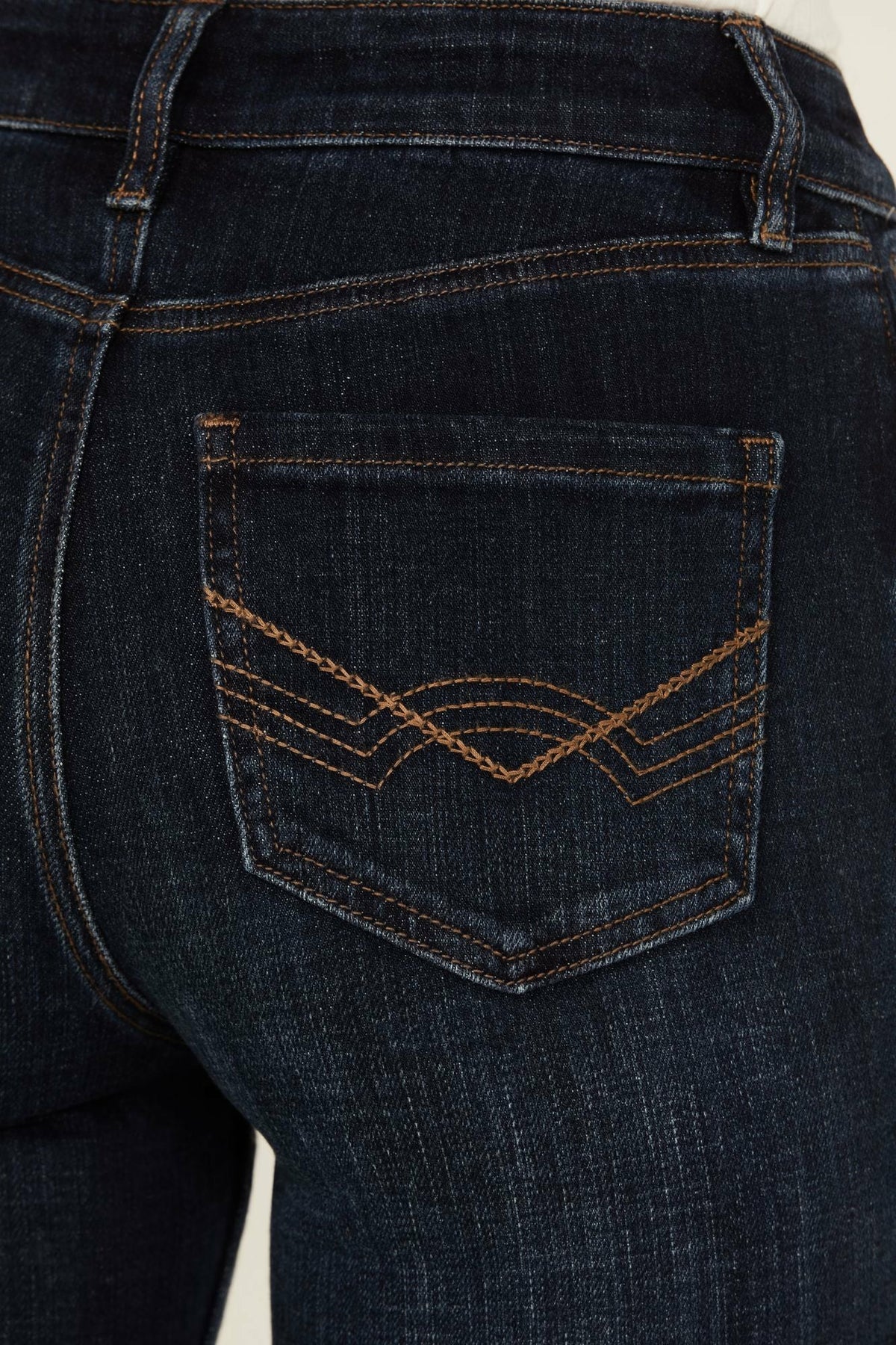 Idyllwind Regent Dark Wash Gypsy High Rise Seamed Bootcut Comfort Stretch Denim Jeans