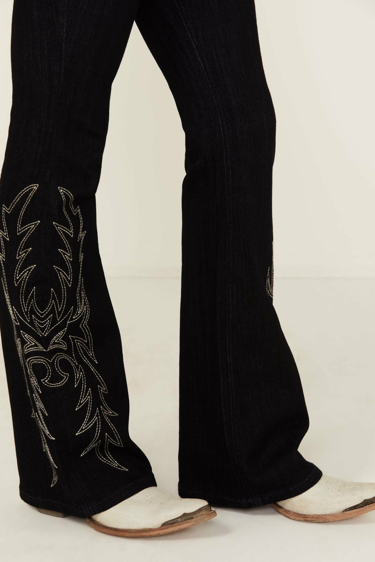 Idyllwind Glenn Dark Wash High Rise Western Stitched Bootcut Comfort Stretch Denim Jeans