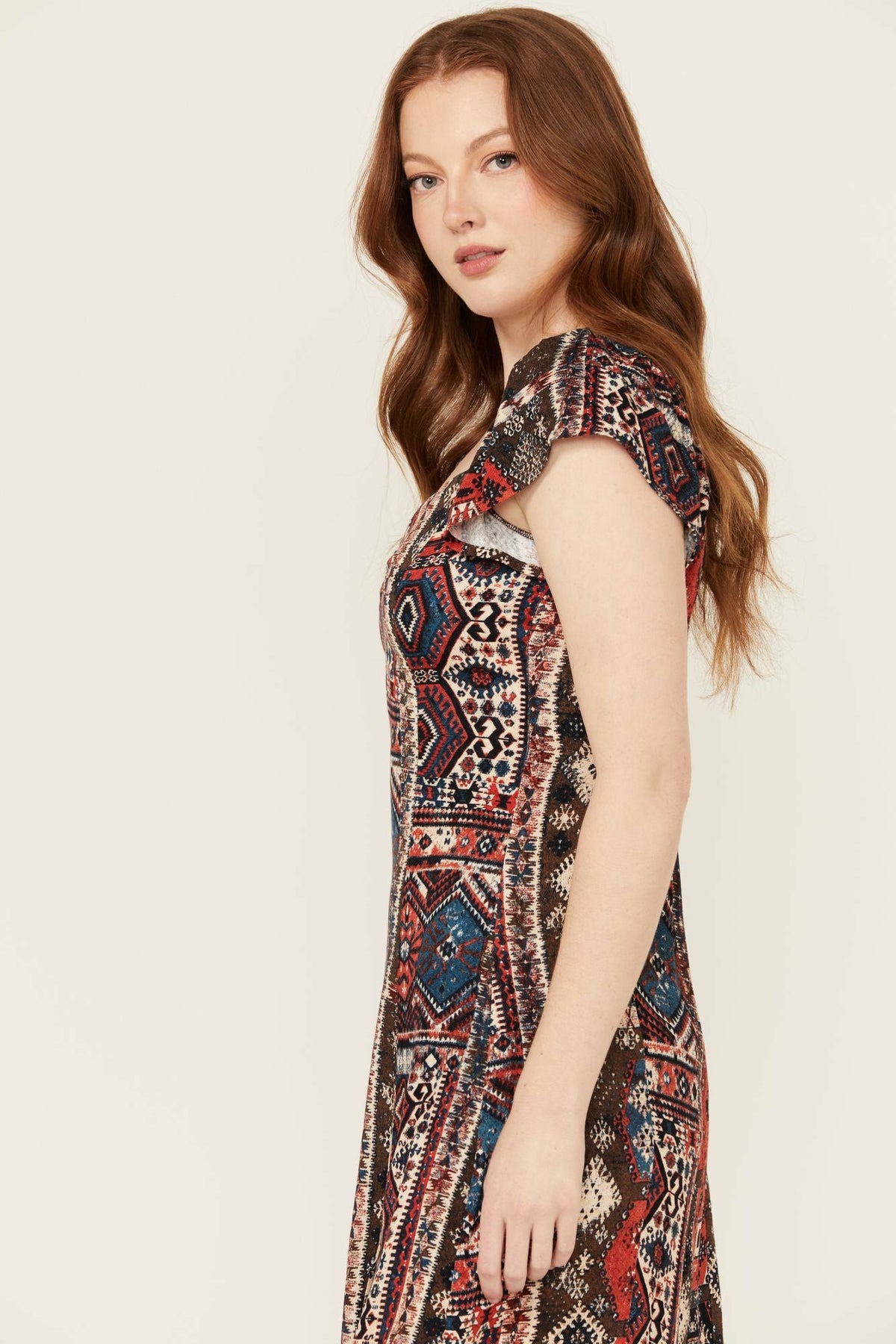 Idyllwind Bethany Flutter Sleeve Dress