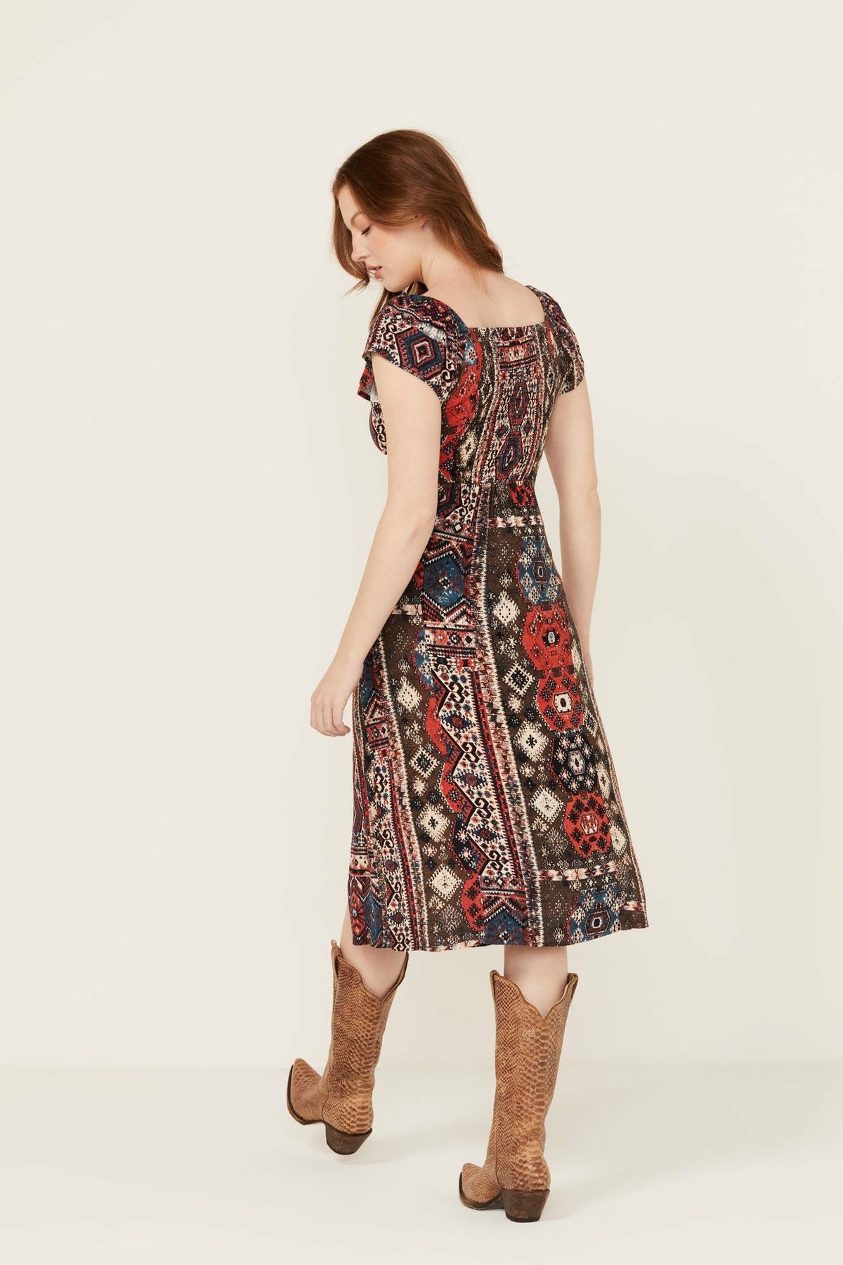Idyllwind Bethany Flutter Sleeve Dress