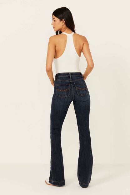 Idyllwind Hermosa Dark Wash High Rise Bootcut Horsebit Comfort Stretch Denim Jeans