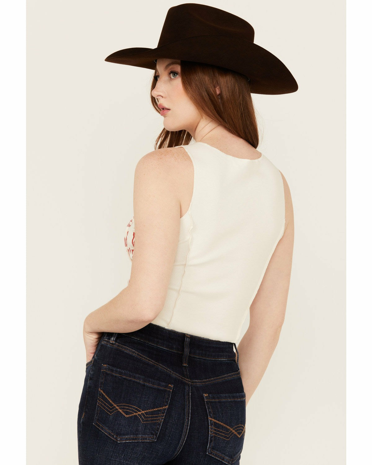Idyllwind Rhett The West Was Wild Graphic Rib Knit Tank