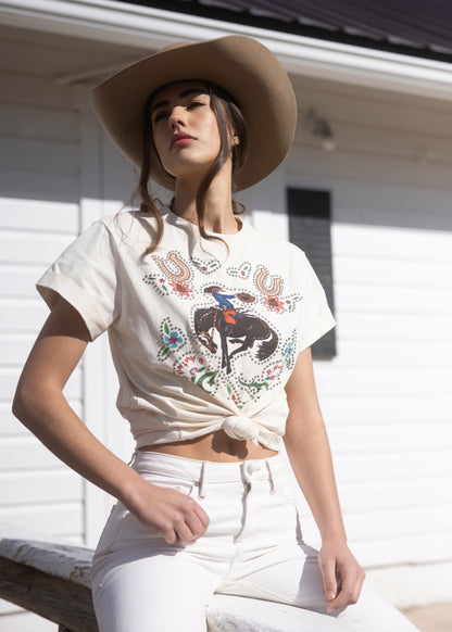 Idyllwind Rowena Embellished Short Sleeve Graphic Tee