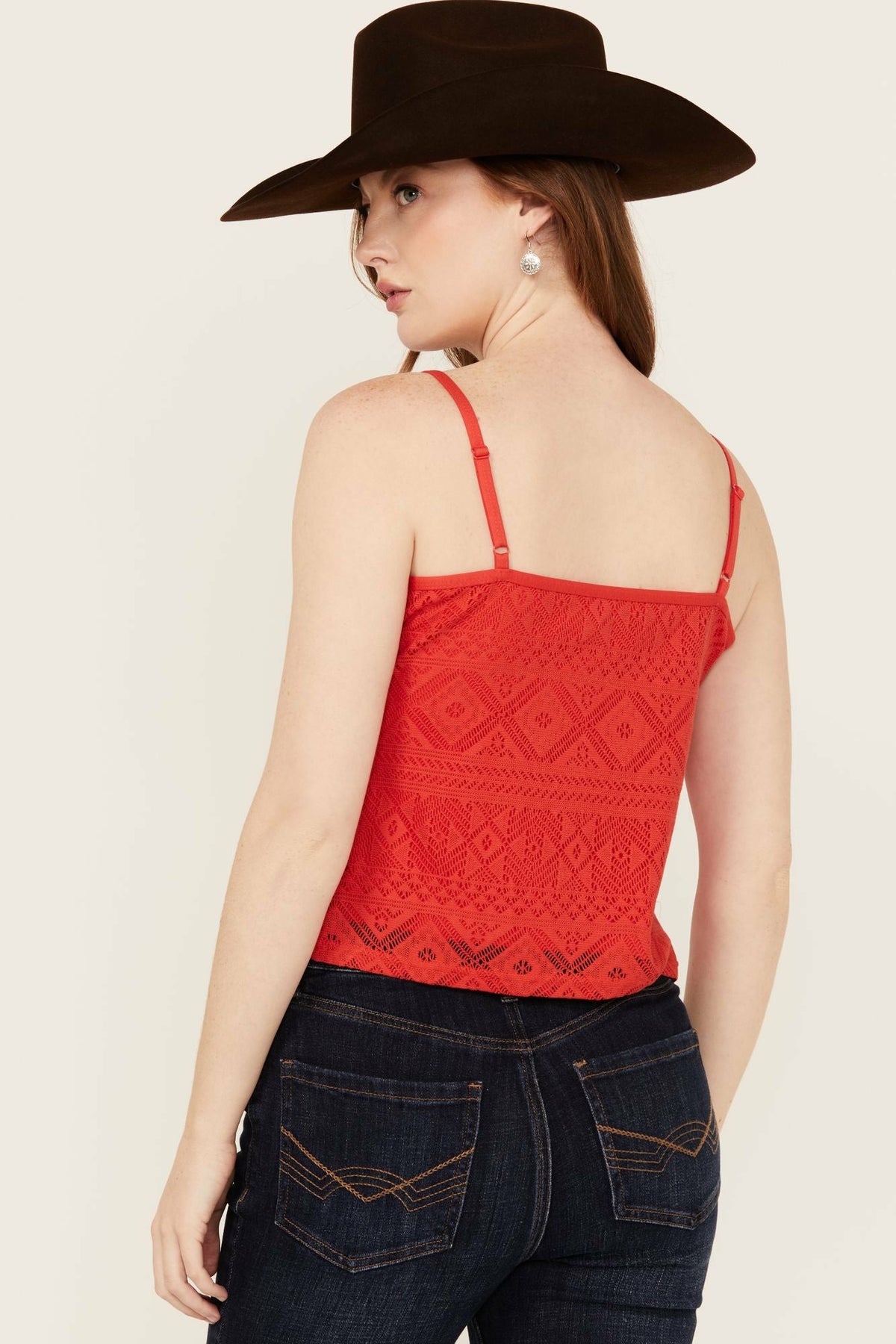 Idyllwind Redmond Lace Fringe Cami