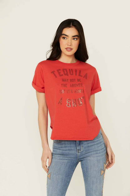 Idyllwind Rundle Tequila Shot Short Sleeve Graphic Tee