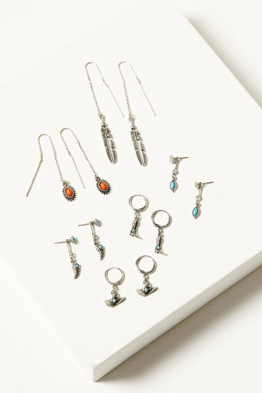 Idyllwind Bellvue Antique Earring Set - 6 Piece