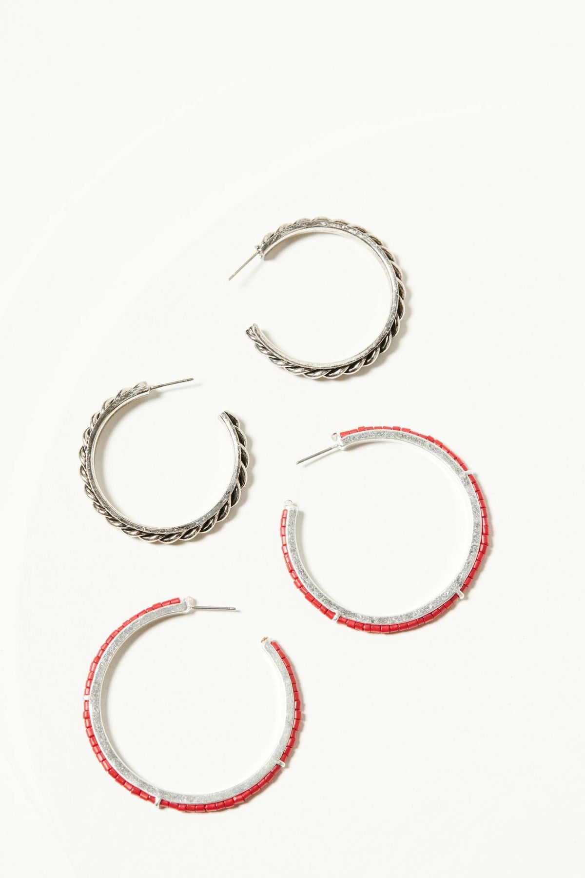 Idyllwind Ethel Antique Hoop Earring Set - 2 Piece
