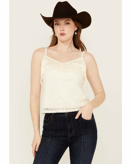 Idyllwind Redmond Lace Fringe Cami