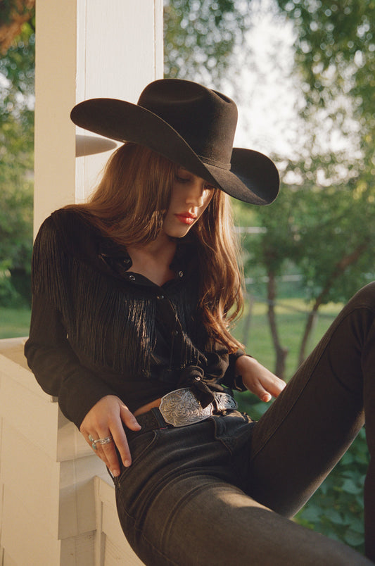 Idyllwind Etta Fringe Long Sleeve Snap Western Shirt