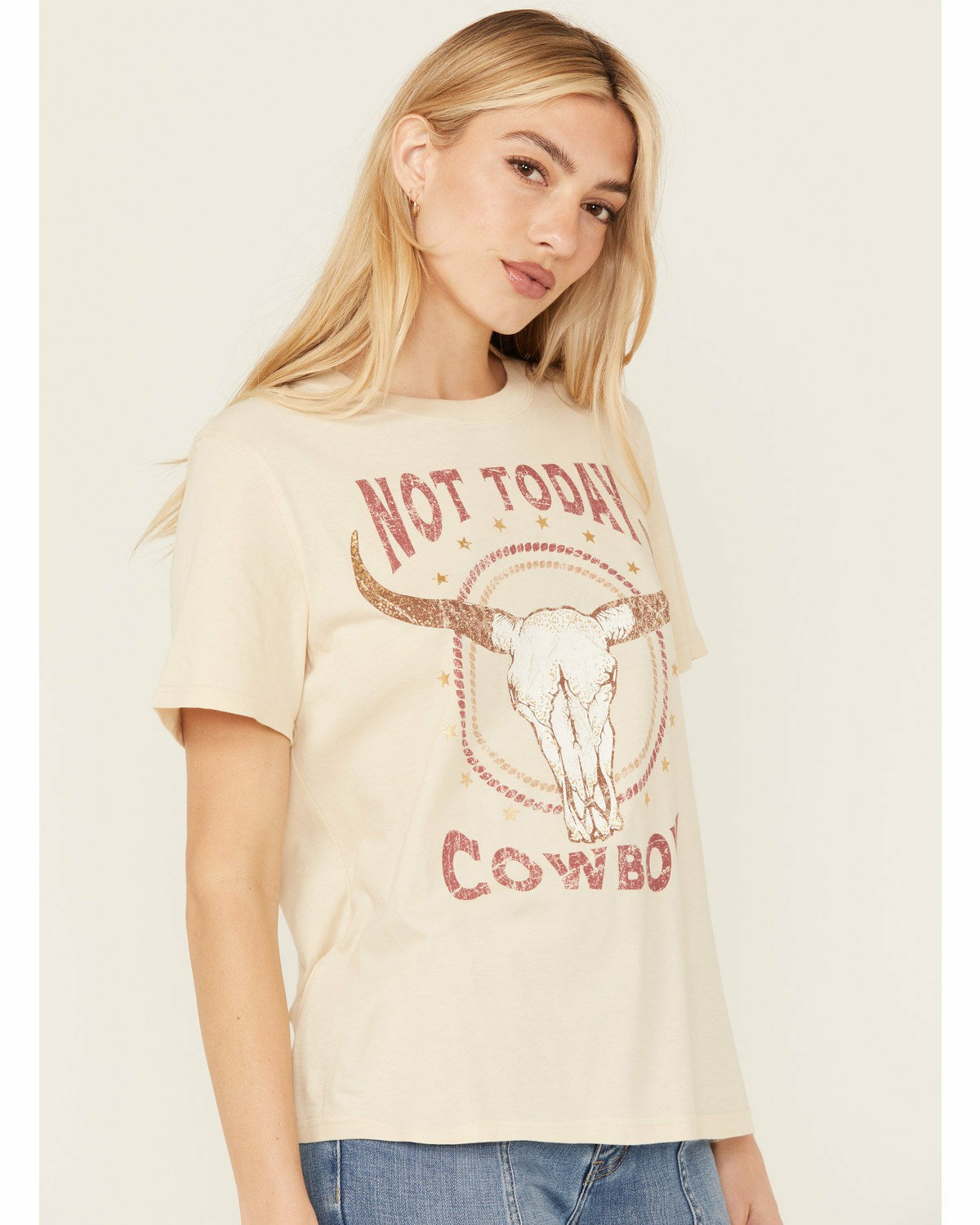 Idyllwind Not Today Cowboy Boyfriend Fit Short Sleeve Graphic Tee