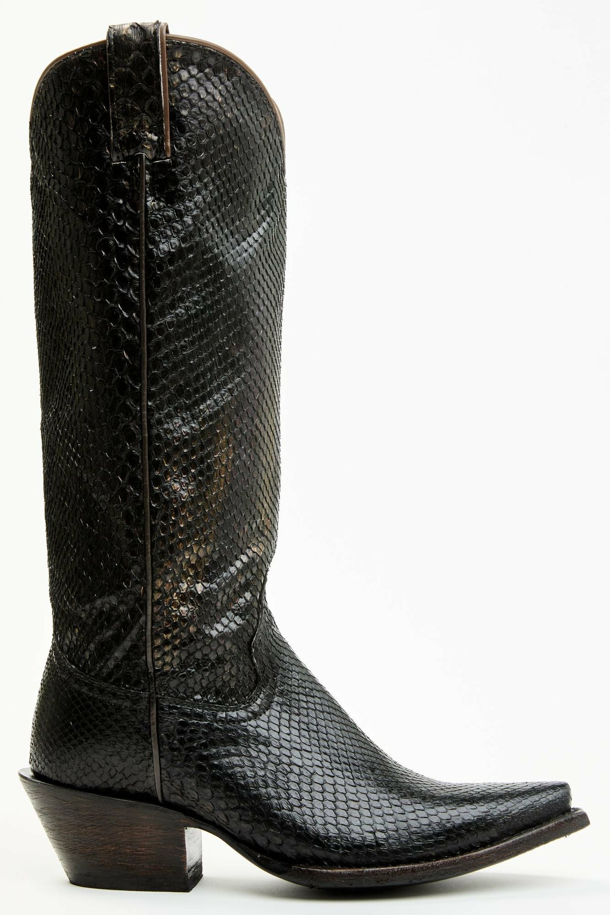 Idyllwind Slay Black Python Tall Western Boots - Snip Toe