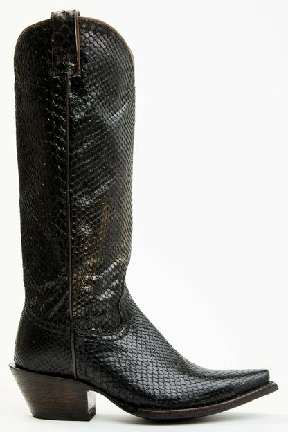 Idyllwind Slay Black Python Tall Western Boots - Snip Toe