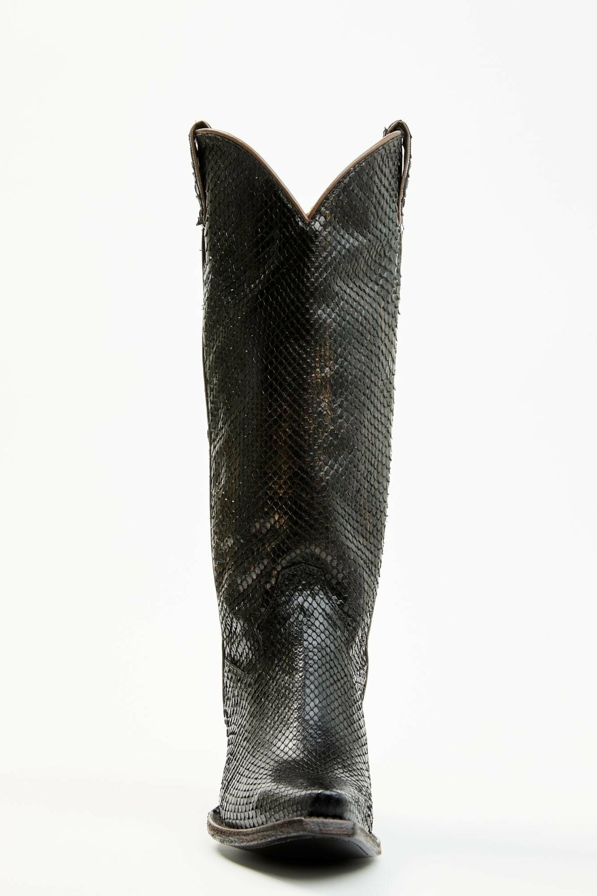 Idyllwind Slay Black Python Tall Western Boots - Snip Toe