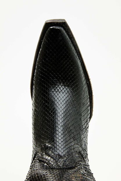 Idyllwind Slay Black Python Tall Western Boots - Snip Toe