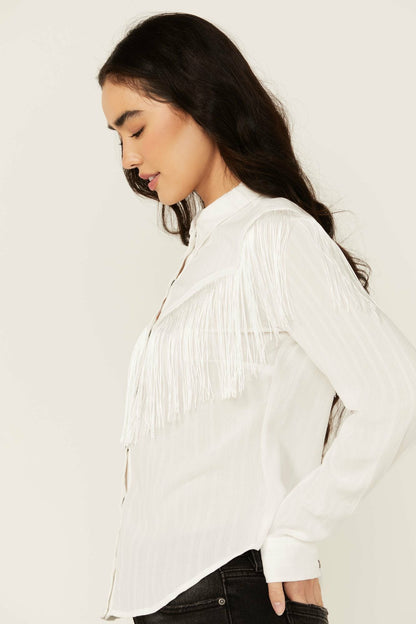 Idyllwind Etta Fringe Long Sleeve Snap Western Shirt