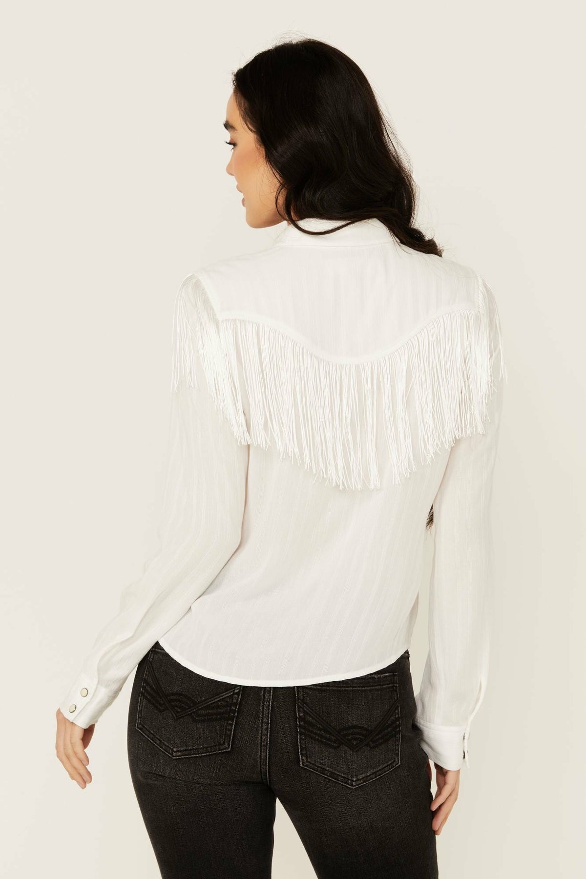 Idyllwind Etta Fringe Long Sleeve Snap Western Shirt