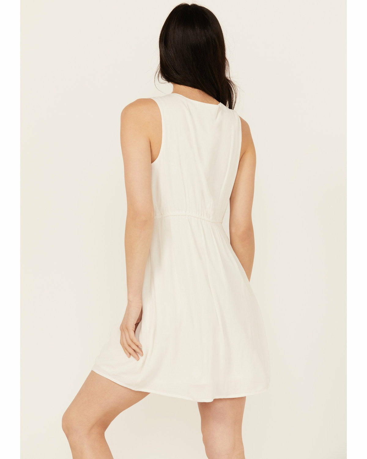 Idyllwind Winfrey Criss Cross Front Embellished Dress