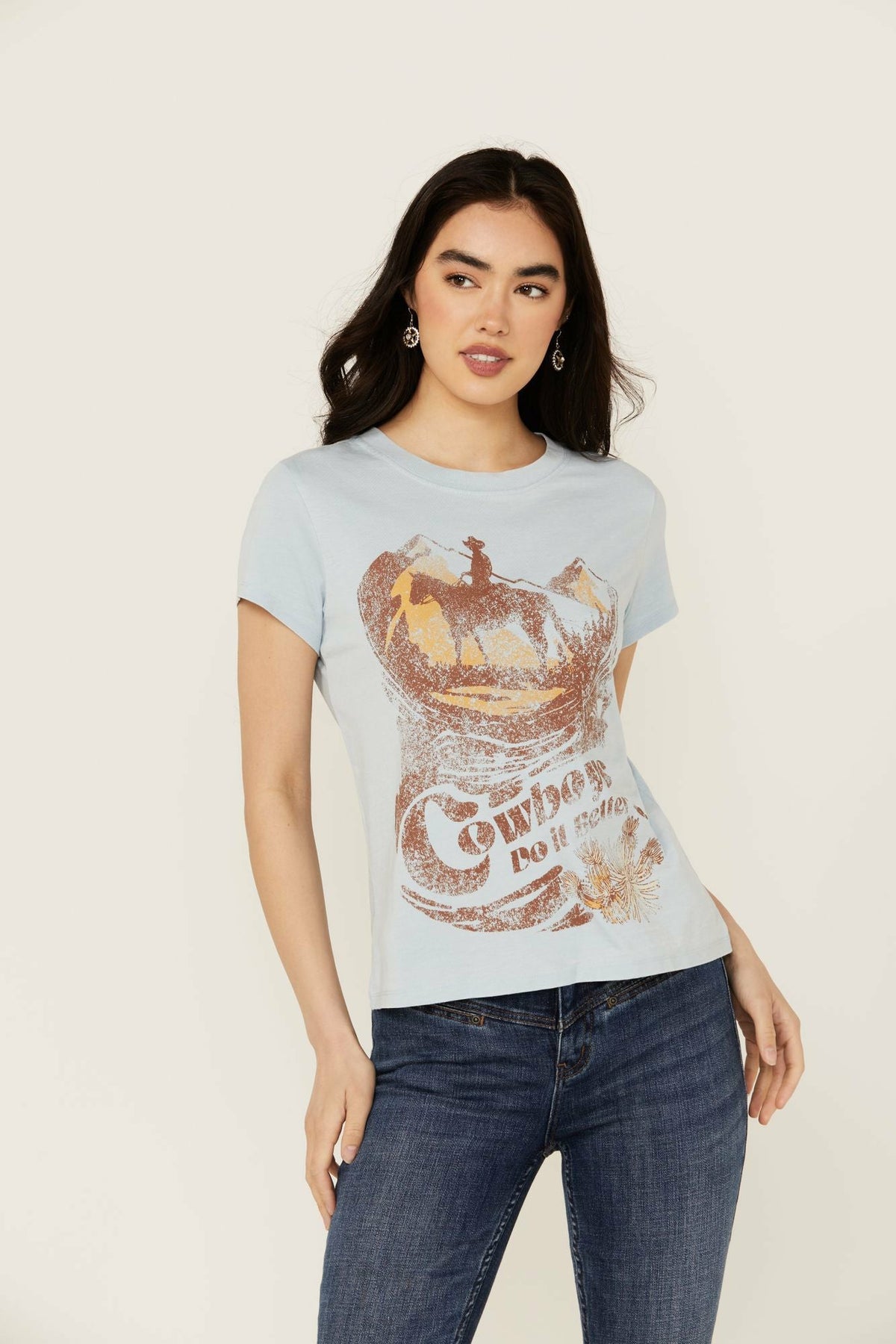 Idyllwind Cowboys Do It Better Relaxed Fit Short Sleeve Graphic Tee