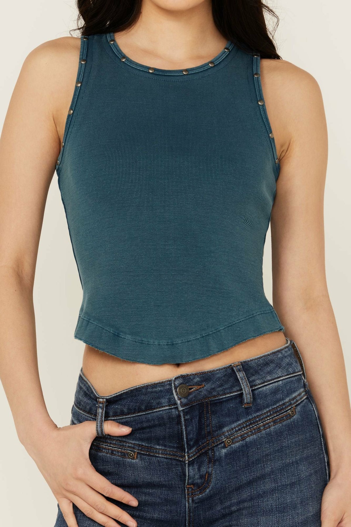 Idyllwind Ribbed Studded Tank