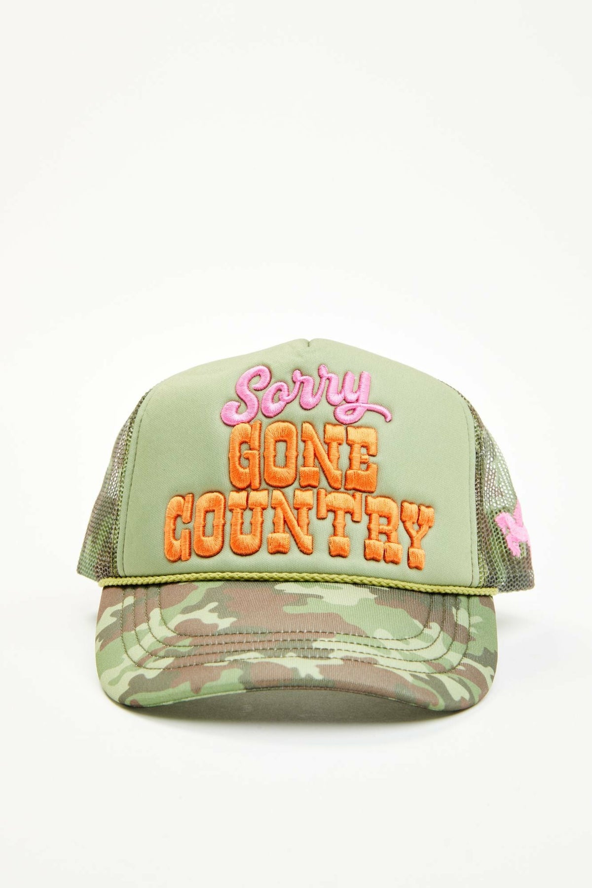 Idyllwind Sorry Gone Country Camo Print Ball Cap