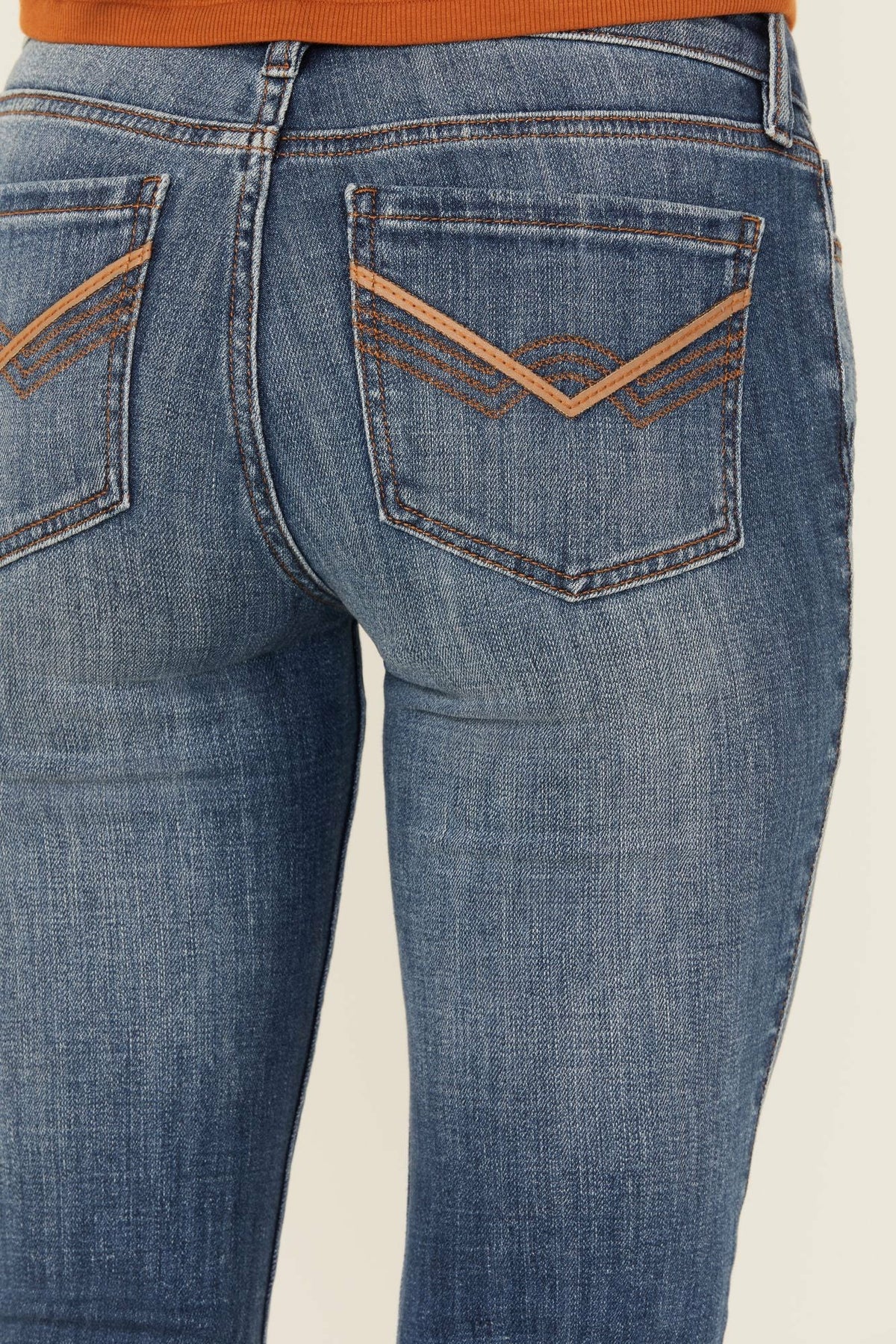 Idyllwind Bayside Medium Wash Mid Rise Bootcut Stretch Denim Jeans