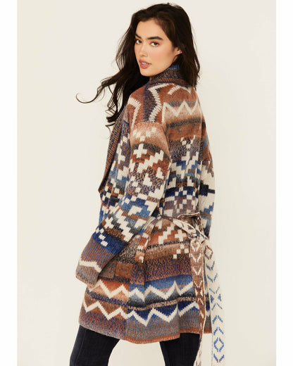 Idyllwind Myhr Southwestern Print Cardigan