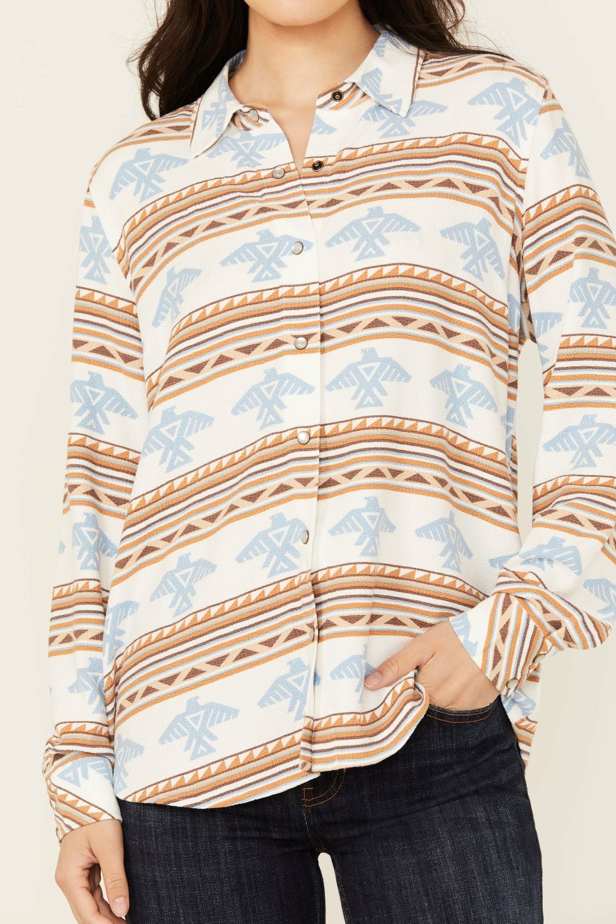 Idyllwind Thunderbird Featherlight Long Sleeve Snap Western Shirt