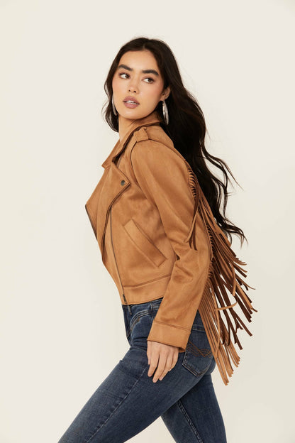 Idyllwind Boxcroft Fringe Moto Jacket