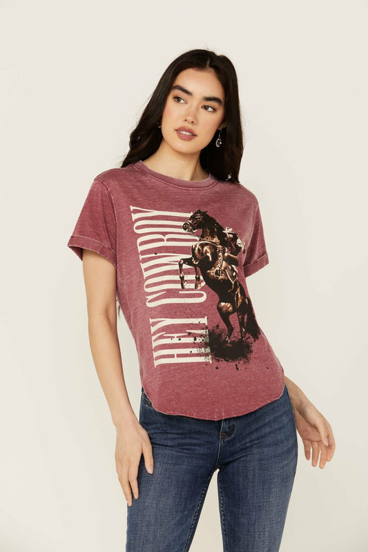 Idyllwind Hey Cowboy Short Sleeve Graphic Tee
