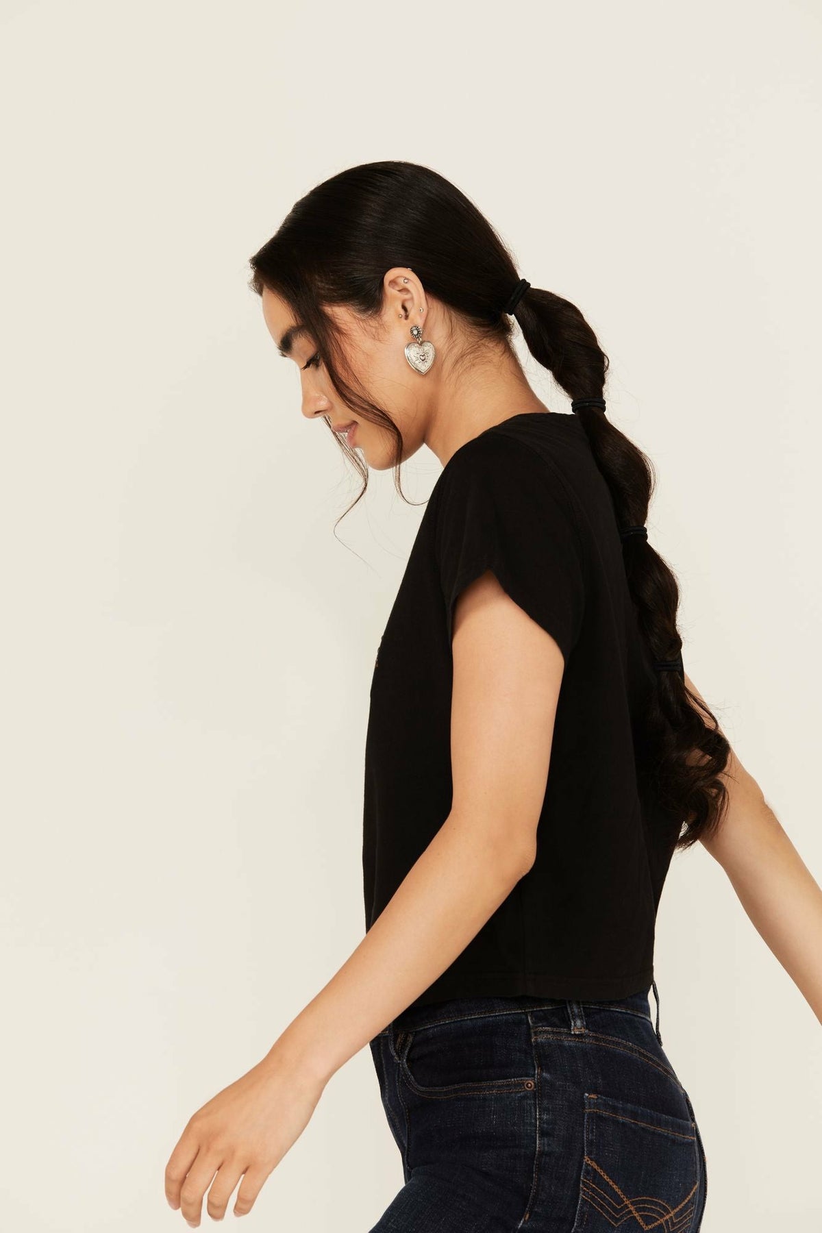 Idyllwind Sorry Gone Country Short Sleeve Cropped Graphic Tee