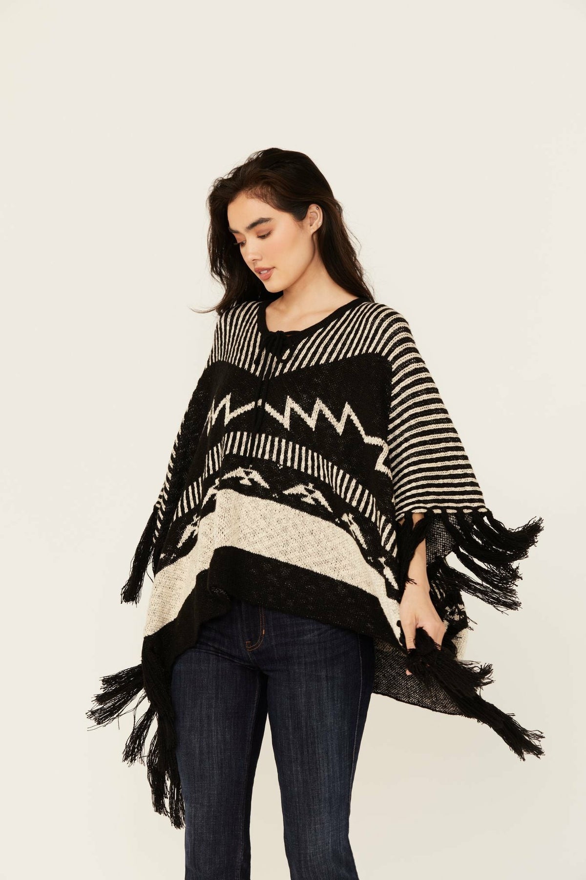 Idyllwind Eatons Thunderbird Poncho Sweater
