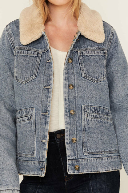 Idyllwind Pony Up Reversible Denim Blanket Jacket