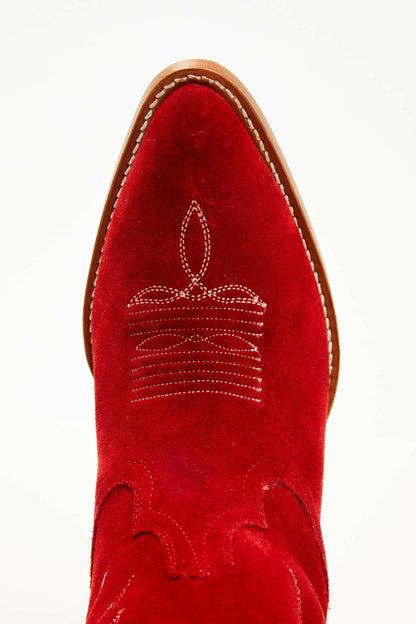 Idyllwind Charmed Life Fire Suede Western Boots - Round Toe