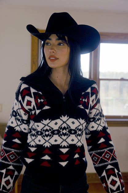 Idyllwind Alpine Zip Front Sweater