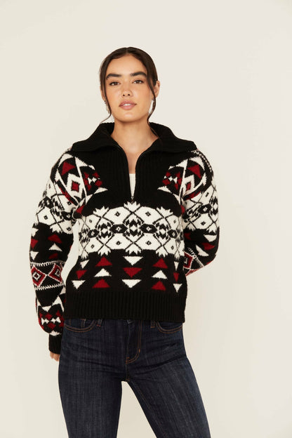 Idyllwind Alpine Zip Front Sweater