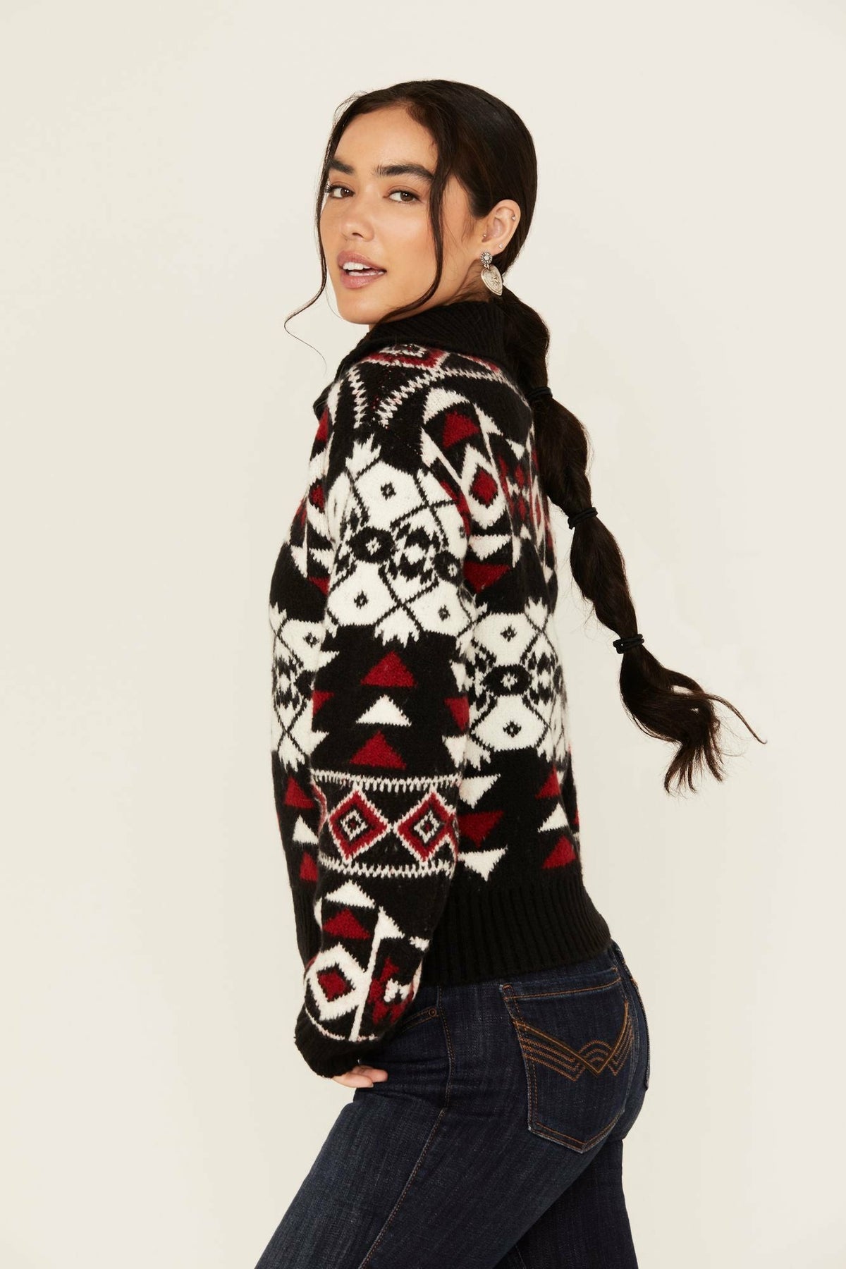 Idyllwind Alpine Zip Front Sweater
